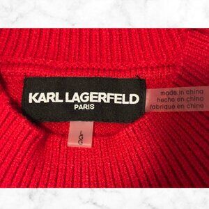 NWT | KARL LAGERFELD PARIS | 3D Bow Sweater | Size L